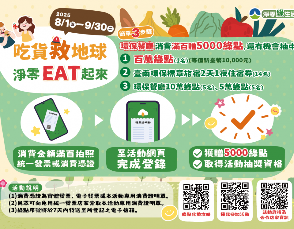 吃貨救地球 淨零EAT起來-A6小海報(橫)1140801