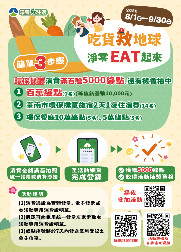 吃貨救地球 淨零EAT起來-A6小海報(直)1140801
